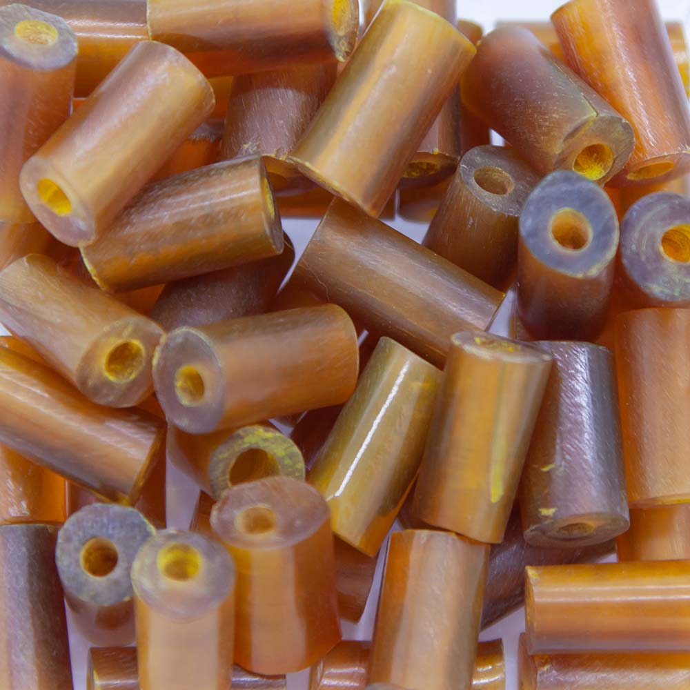 12HR255-T: HORN TUBE AMBER 1/2IN - - 50PC