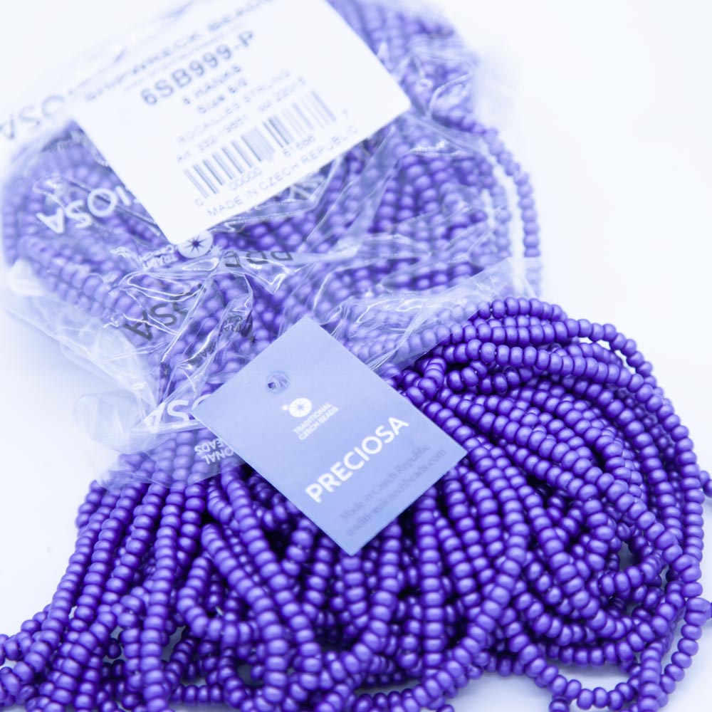 6SB999-P: CZ SB Permalux DK Violet 6/0 - 36ST