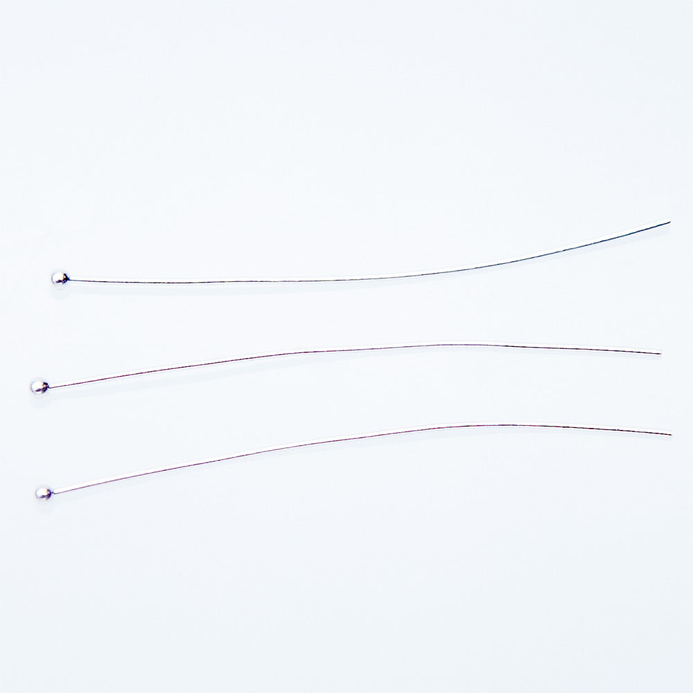 40FI61-SPL: Head Pin 1.5mm Ball SPL 40mm 22 Gauge 50PPK