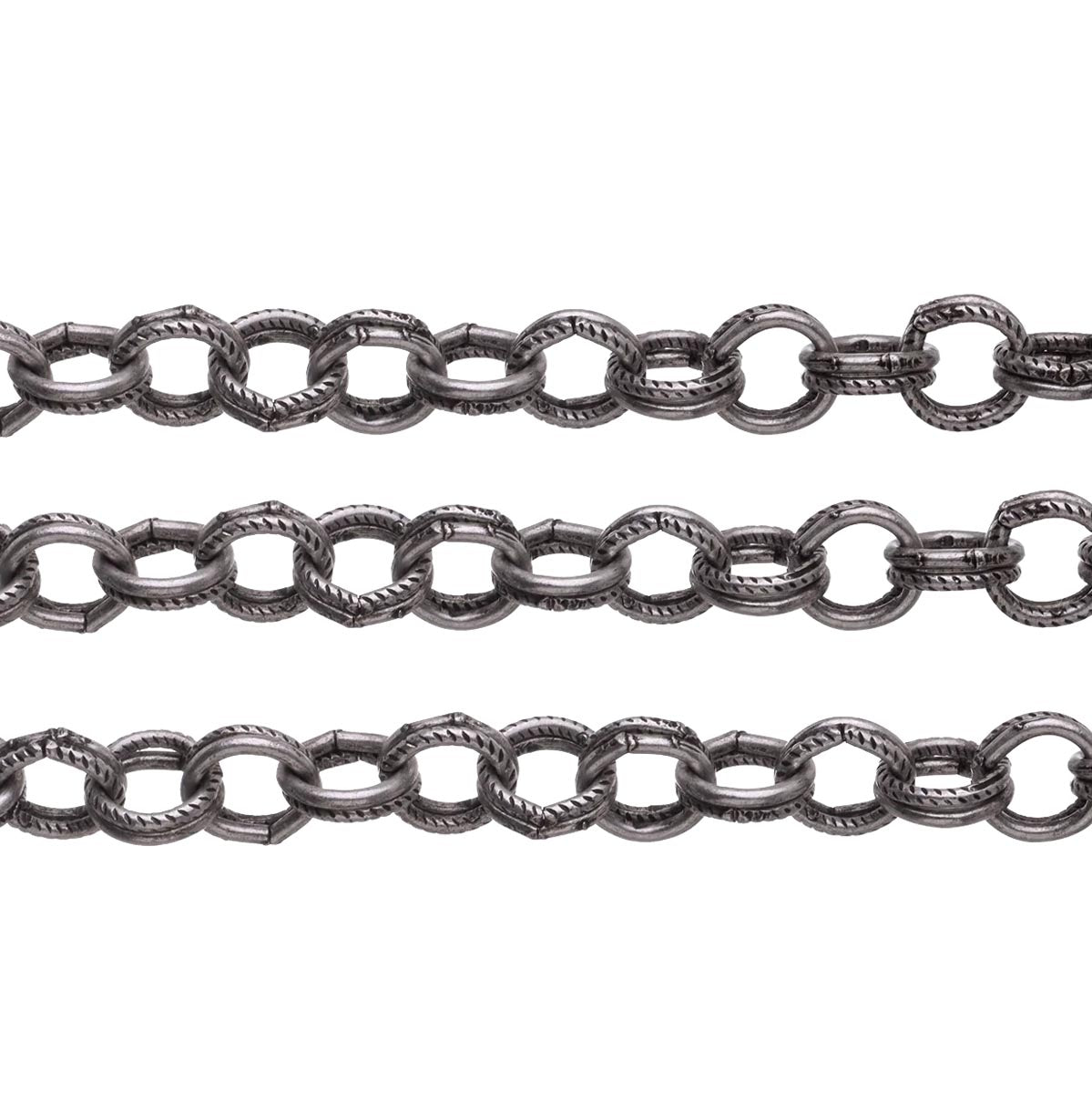 CX2611-AS: Double Link 8mm Cable Chain Ant SPL
