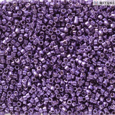 14SD2509: DB2509 DELICA DURACOAT GALV DARK LILAC 11/0 - 50GM