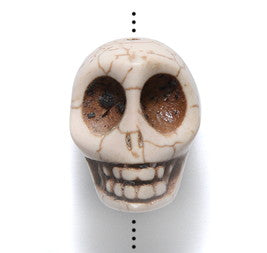 5ST50-T: Skull Cream 23x18mm -1STR