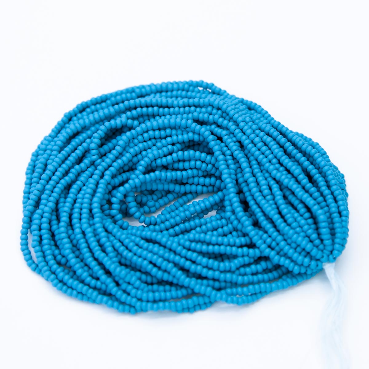 11SB987-PMR: Preciosa Czech Seed Bead Permalux Teal Matte 11/0 - 1 Hank