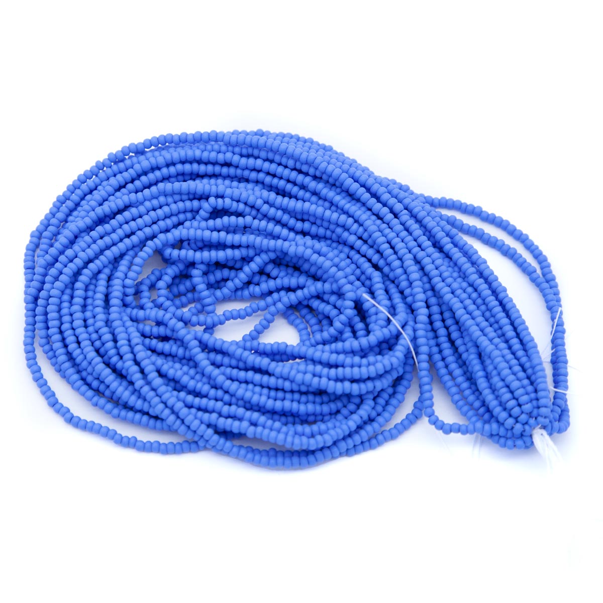 11SB973-PMR: Seed Bead Permalux Light Blue Matte 11/0 - 1 Hank