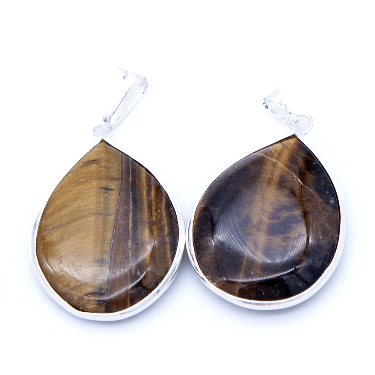 ST26-3: Tiger Eye Drop Pendant 19x30mm