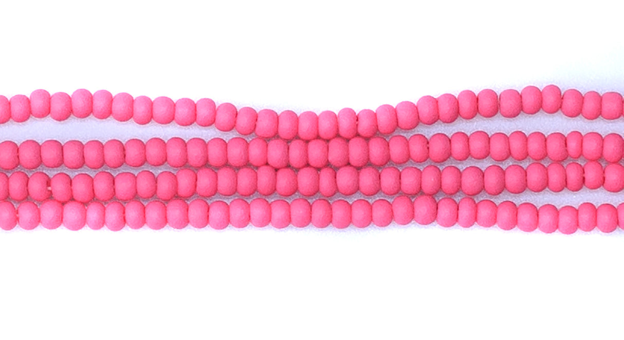 11SB994-PM: CZ Seed Bead Permalux Fuchsia Matte 11/0 - 6HK