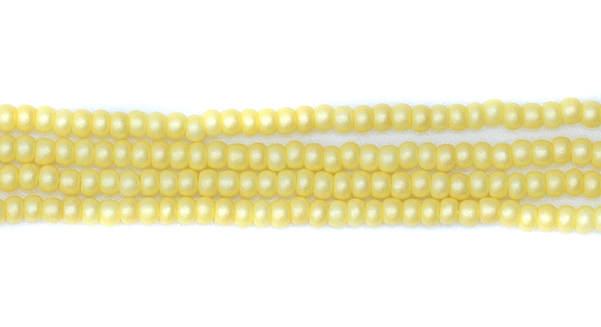 11SB921-P: CZ Seed Bead Permalux Light Yellow 11/0 - 6HK
