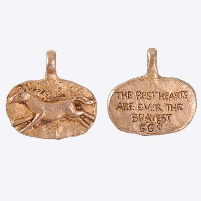 GG006-RGA: Green Girl Brave Horse 20.5x20mm