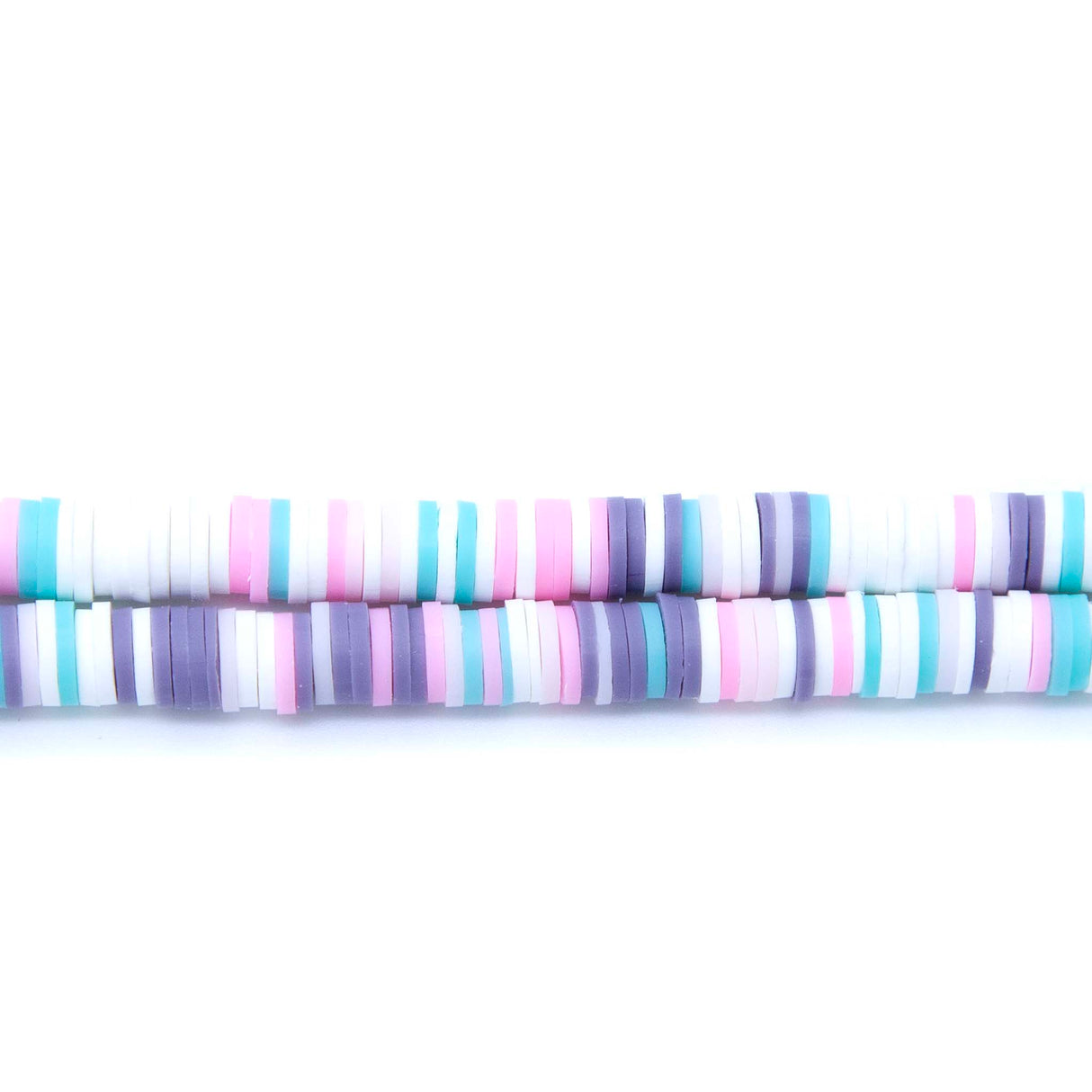 PC118-6: Polymer Clay Heishi Spring 6mm