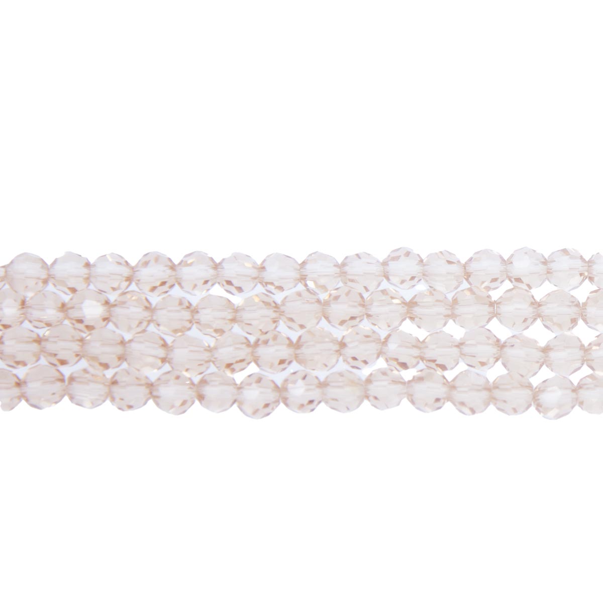 4CG257: 4mm Smoky Glass Faceted Round