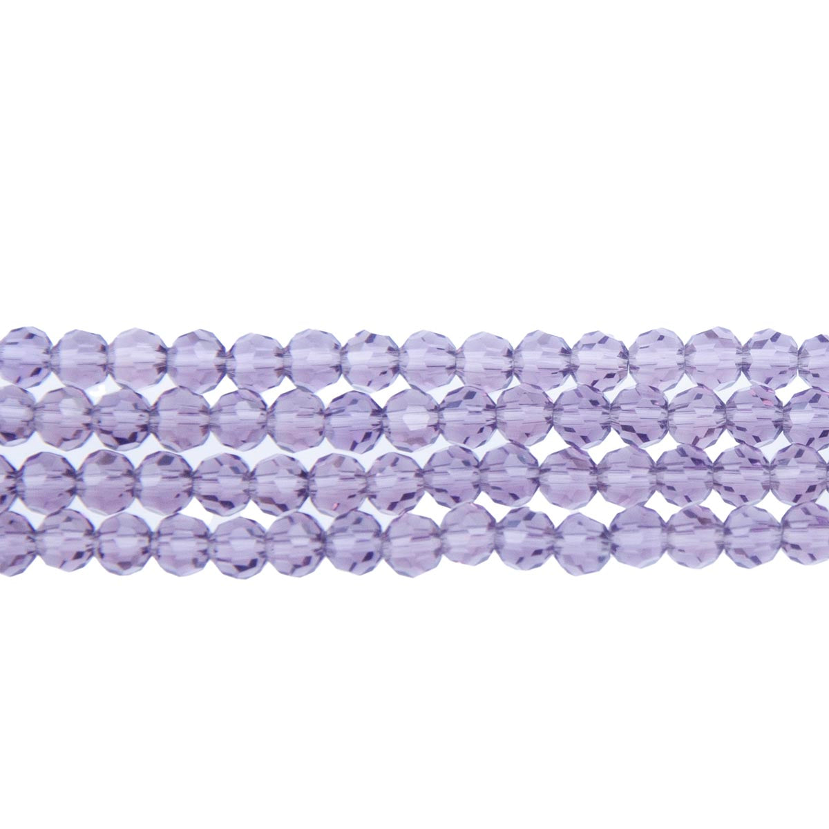 4CG298: 4mm Amethyst Glass Faceted Round
