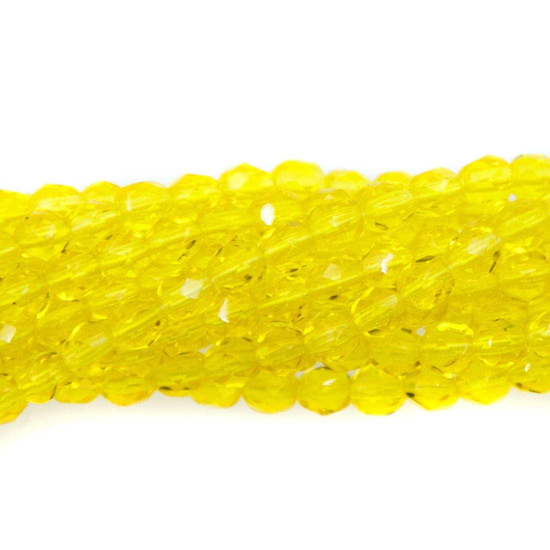4FC225R: CZ Facet Rd Tawny Yellow 4mm - 100PC