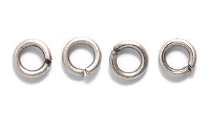 4FI206-AS: Jump Ring ANT Silver 5mm 18GA - 55PPK/5GM
