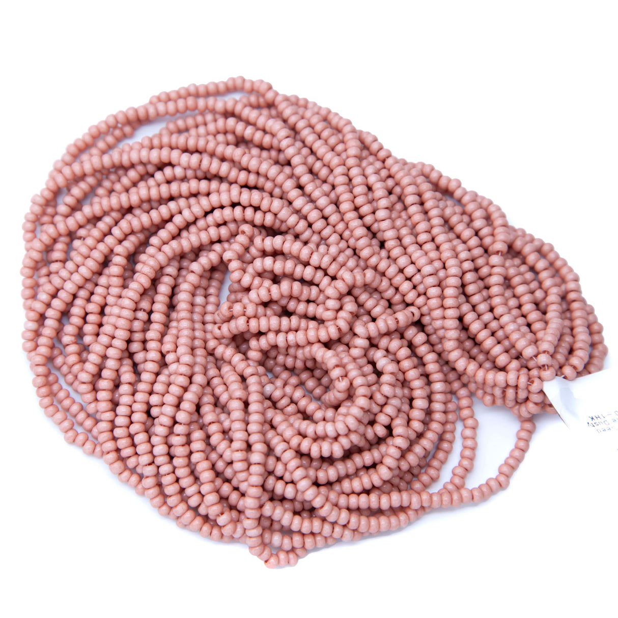 8SB192-A1R: CZ Seed Bead Terra Opaque Dusty Rose #07331 8/0-1HK