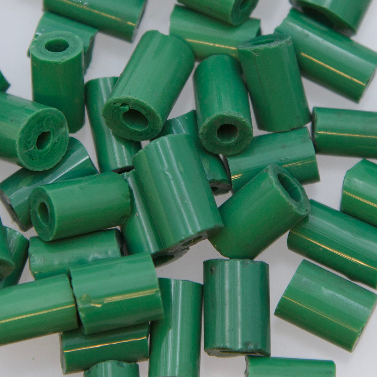 53SV184-4R: Vintage Venetian Green 4x12mm 50 Gram Bag