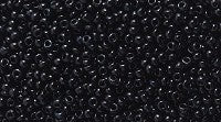 16SB109-L: CZ Seed Bead Black 16/0 Loose - 250GM