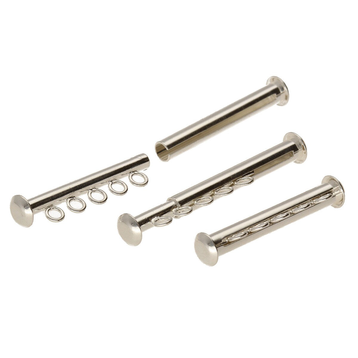 5FI357-S: Clasp Slide Magnetic 5-strand SPL 30mm 1SE