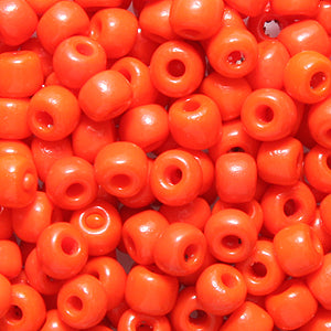 5SV138-2: Vintage Venetian Opaque Orange #2 5/0 500 Grams