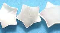 56MP611-12: Mother Of Pearl Star 10-12mm Average - String
