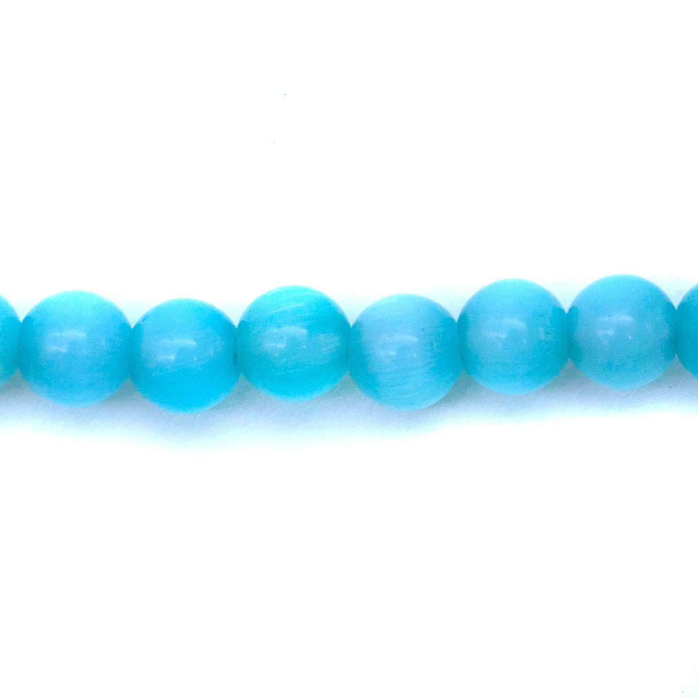 6FO681: Fiber Optic Round Pale Blue Green 6mm