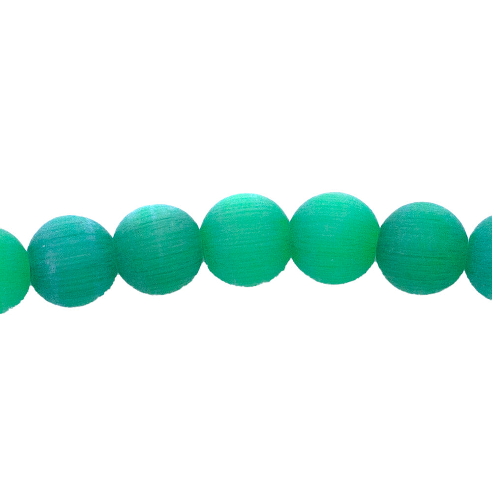 6FO686-M: Fiber Optic Round Frosted Green 6mm