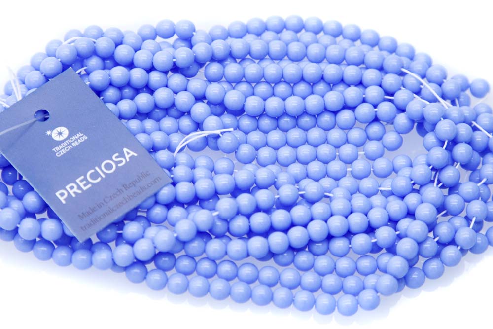 6RD160R: CZ Round Pale Sky Blue 6mm - 50 Pc