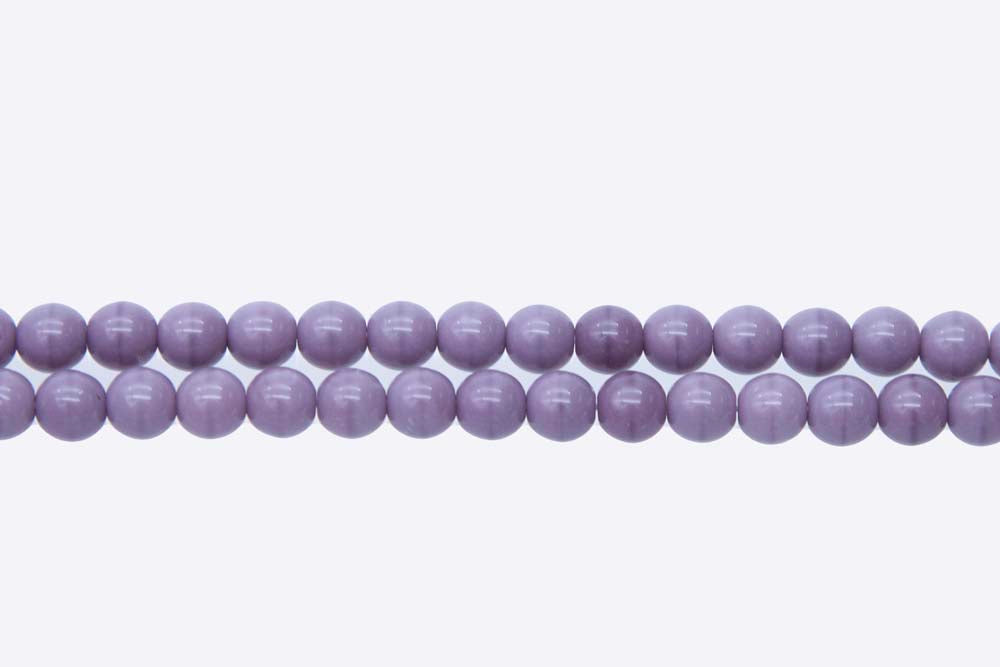6RD197R: CZ Round Lavender 6mm - 50 Pieces