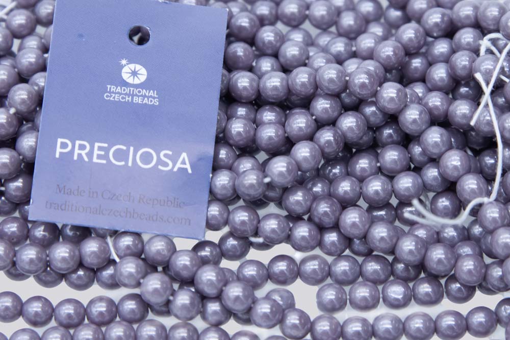 6RD397: CZ Round Lavender Luster 6mm - 600 Pc