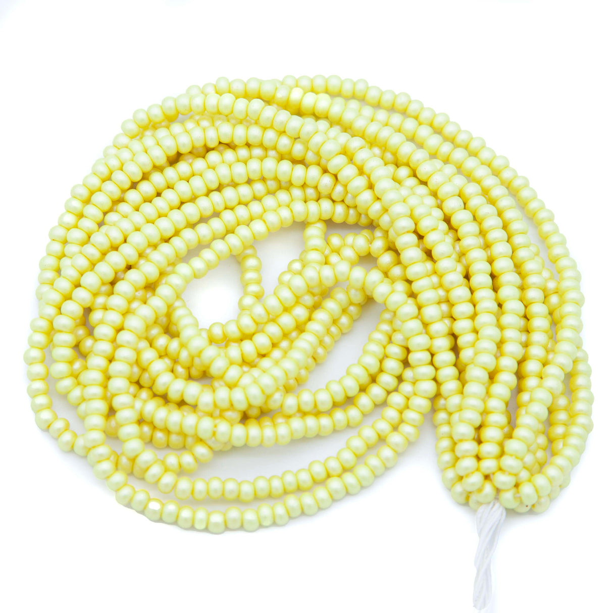 6SB921-P: Czech Seed Bead Permalux Light Yellow 6/0 - 36 Strings