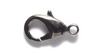 15FI644-GMR: Clasp Lobster Claw Gunmetal 12X7MM 4PPK