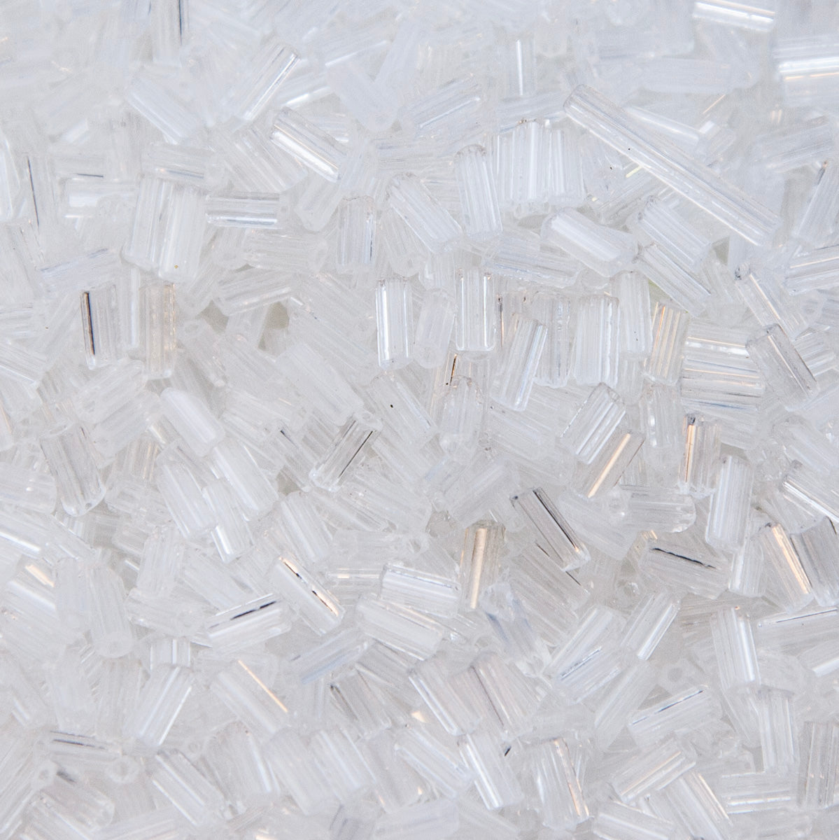 75SV212: Vintage Venetian Hex Bugle Crystal #1 5mm 500 Grams