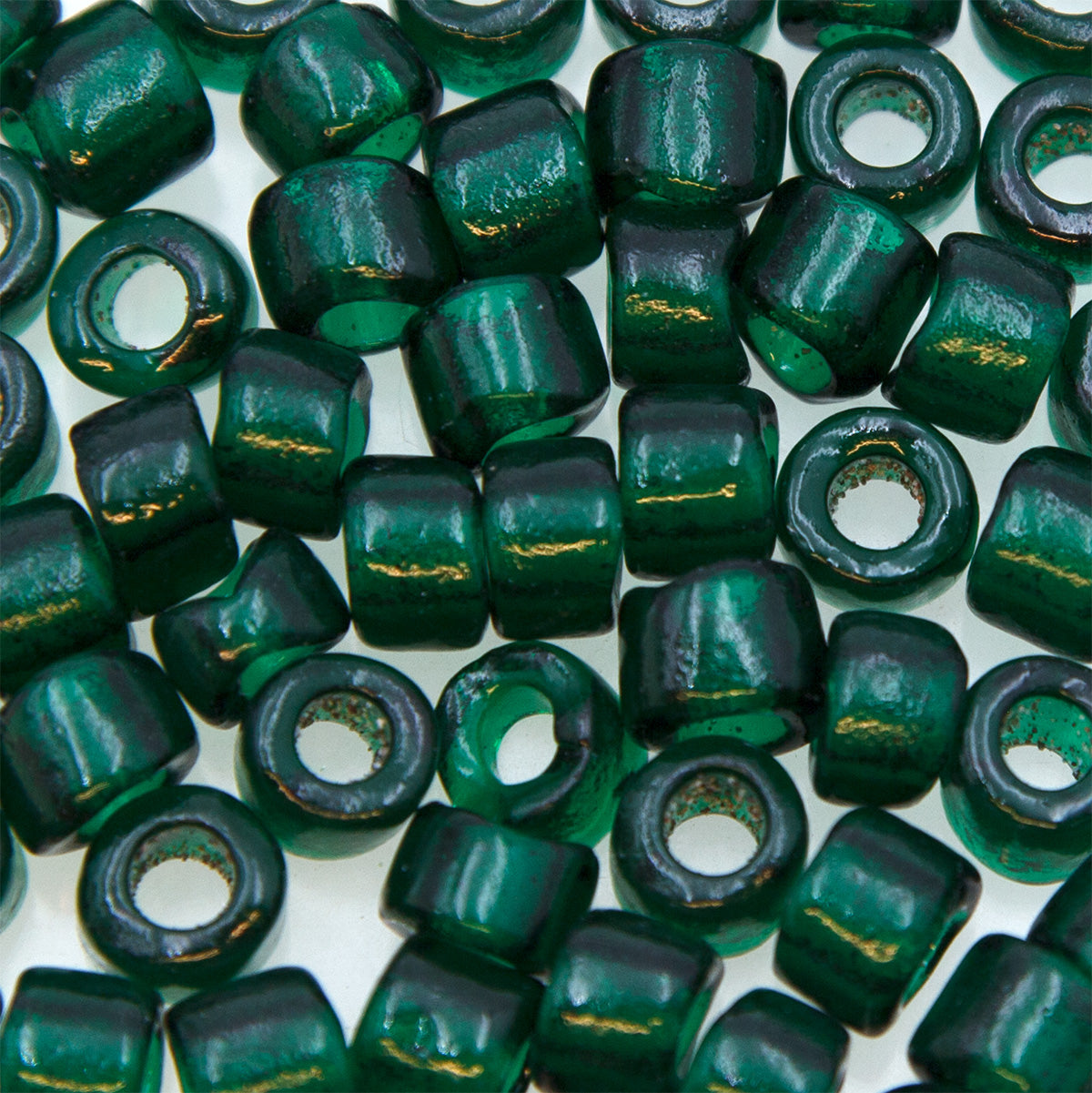 79SV288: Vintage Venetian Crow Forrest Green 9mm - 250 Grams
