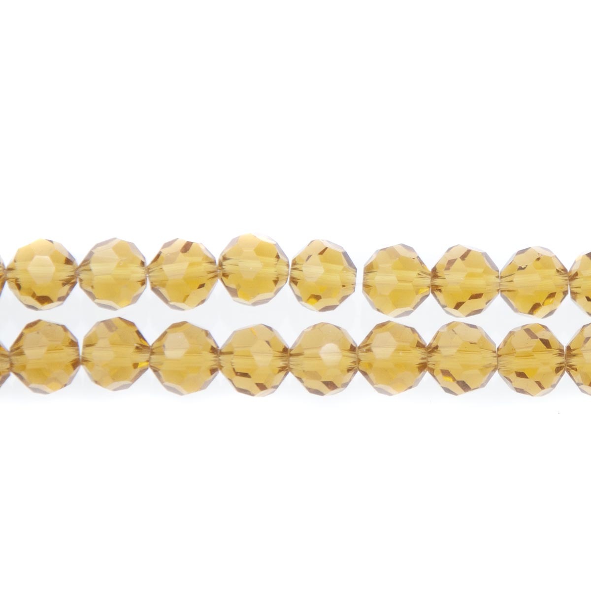 8CG251: 8mm Champagne Glass Faceted Round