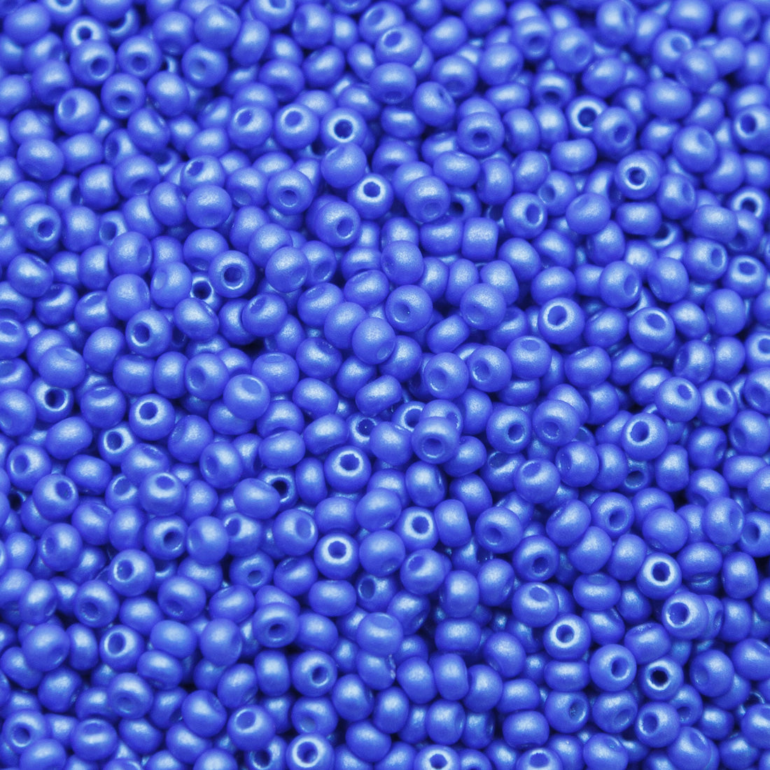 8SB977-PLR: CZ Seed Bead Permalux Blue 8/0 Loose
