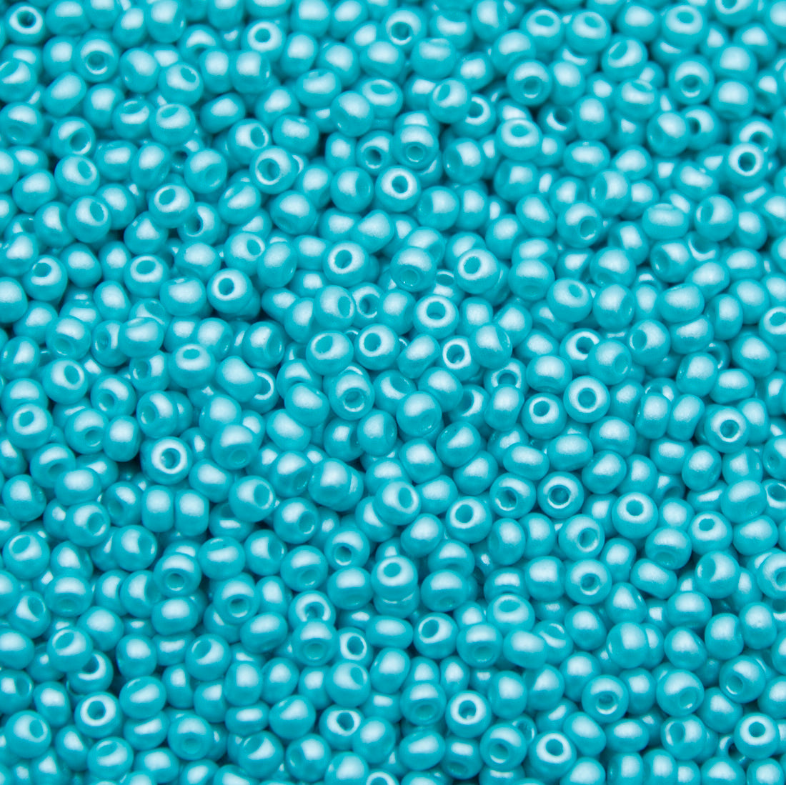 8SB981-PLR: CZ Seed Bead Permalux Mint 8/0 Loose