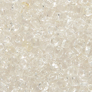 8SV212-QR: Vintage Venetian Crystal Square Hole 8/0 50 Gram Bag