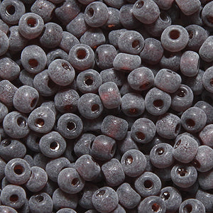 8SV259-3UR: Vintage Venetian Transparent Sepia #3 Frosted 8/0 50 Gram Bag