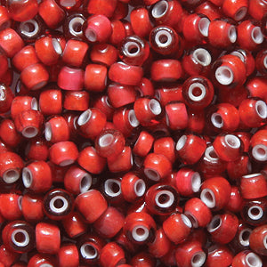 8SV7703-2R: Antique VEN White Heart DK Rose #2 8/0 50 Gram Bag