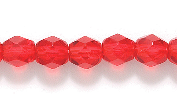5FC244: CZ FACET RD TRANS Ruby 5MM-600PC