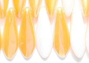 92DP511-A: CZ Spear Alabaster With Apricot 5x16mm 200PC