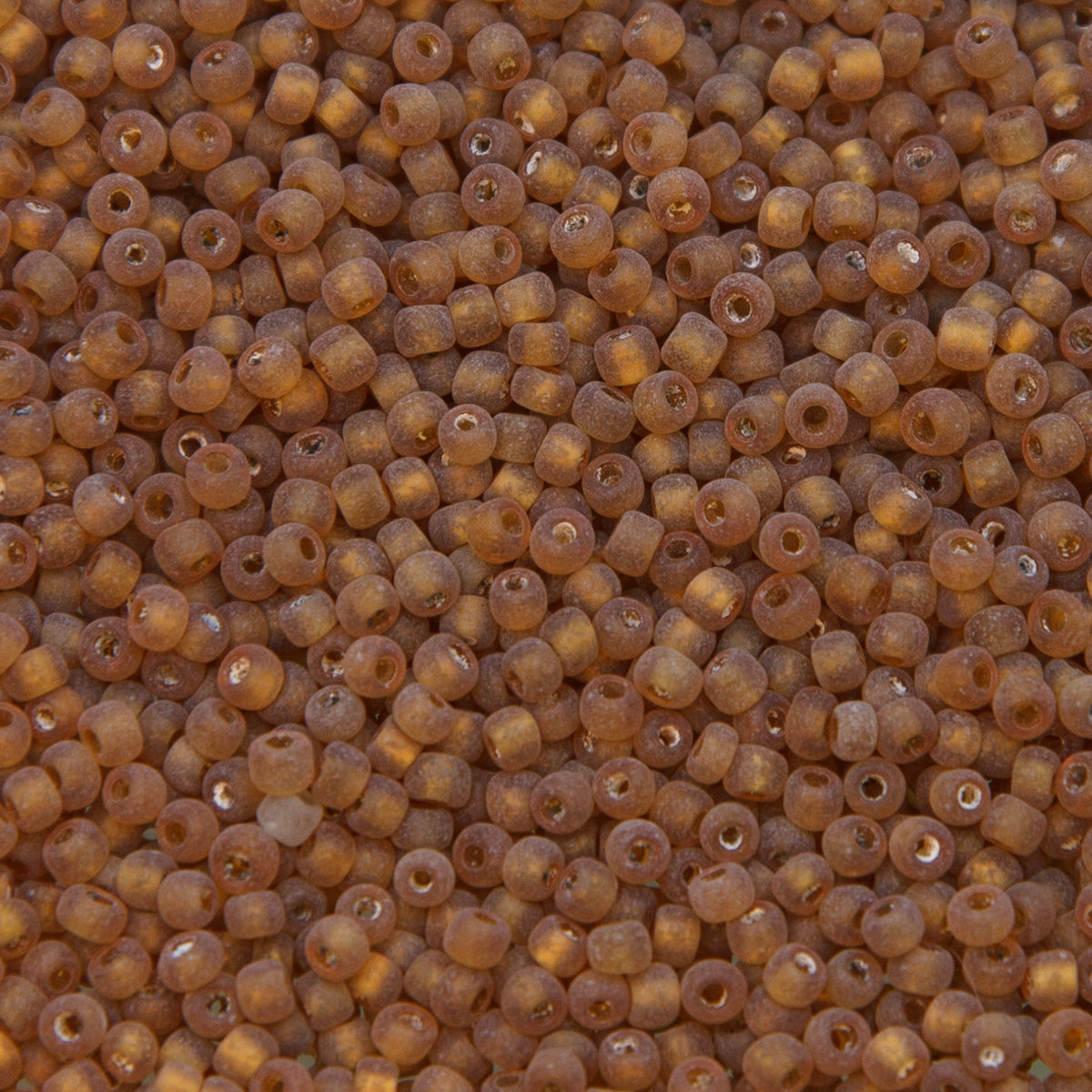 9SV253-13: Vintage Venetian Transparent Gold #13 Frosted 9/0 500 Grams