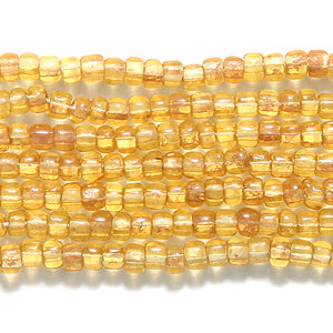 9SV253-6: Vintage Venetian Gold #6 SQ Hole 9/0 500 Grams