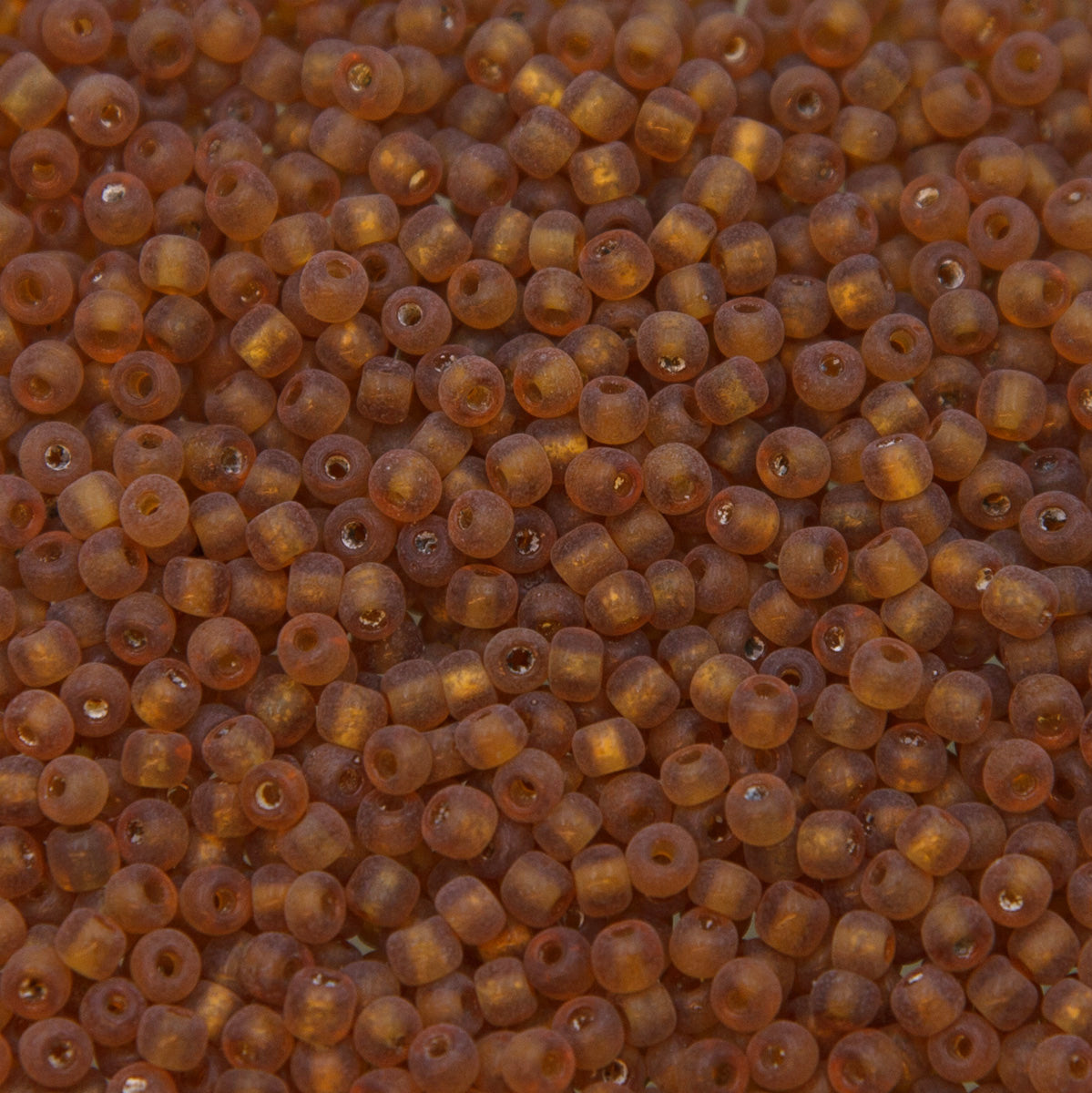 9SV254-2R: Vintage Venetian Transparent Raw Sienna #2 9/0 50 Gram Bag