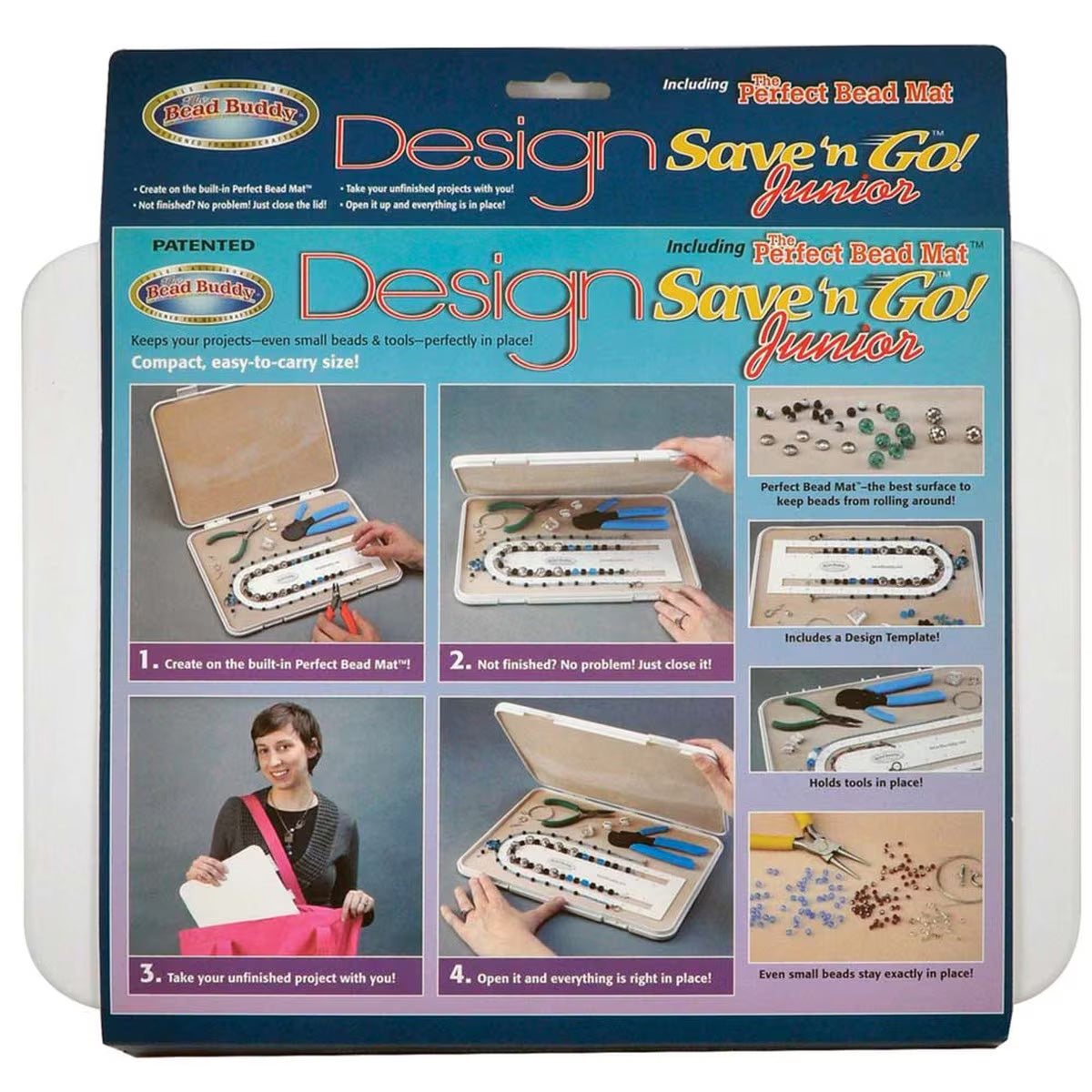 BC79-BBJ: Bead Buddy Design Save N Go 9-18x12-24