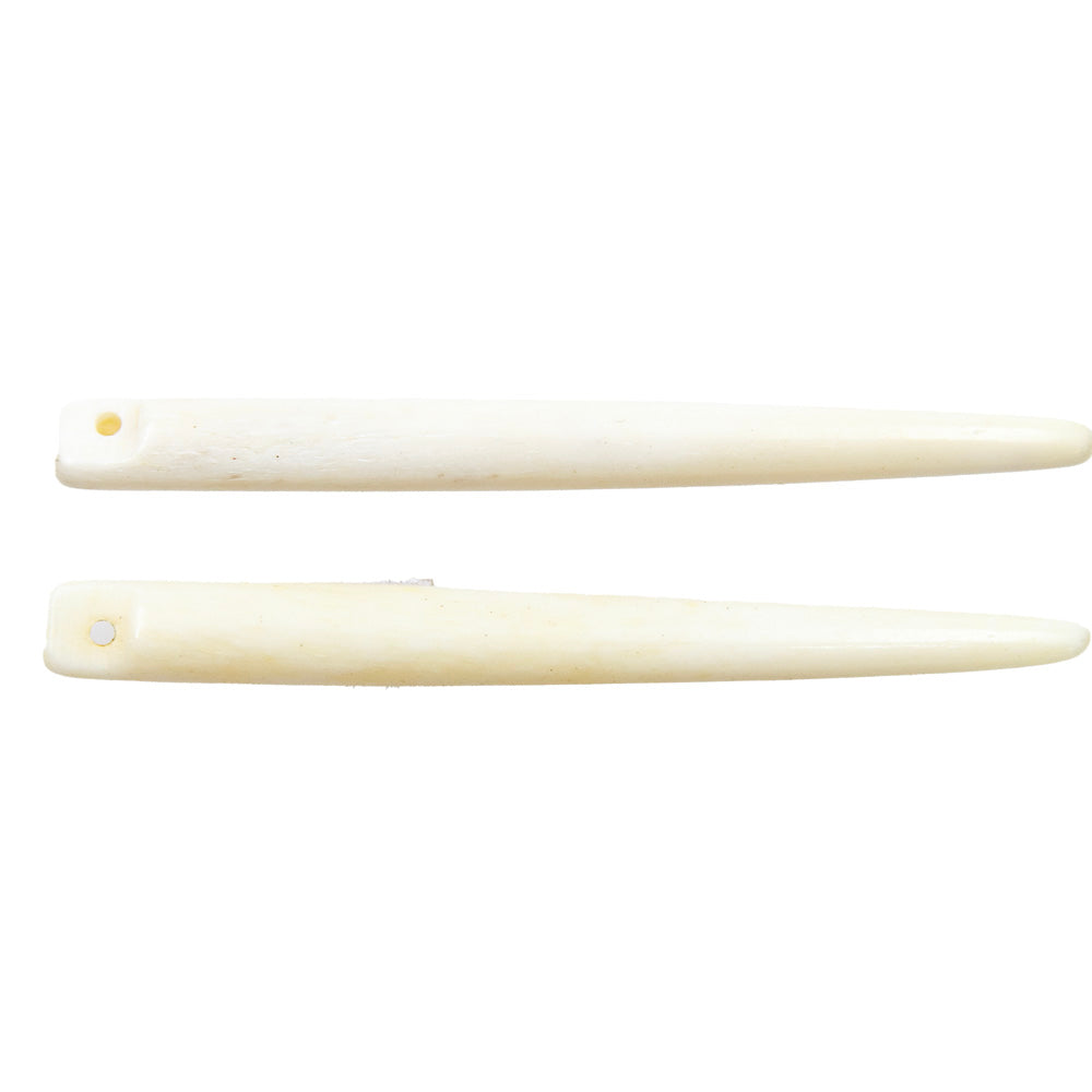 BN352-3: Bone HairPin Natural 3 Inch 5 Pieces