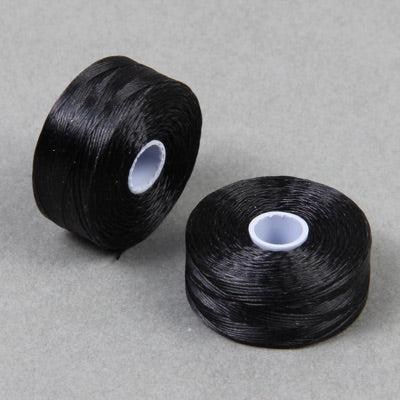 CLBD-BKR: C-LON Black D 78YD Bobbin 1 Bobbin