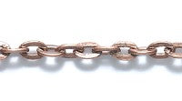CX4423-AC100: Chain Antique Copper 3x5mm 100 Foot