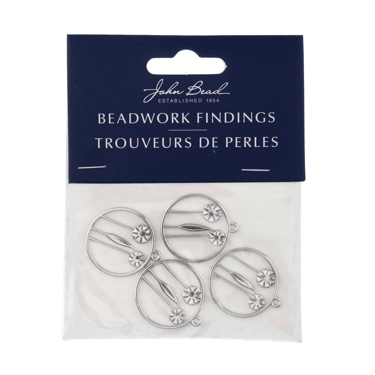 DZ1406-35: BeadWork Findings Silver