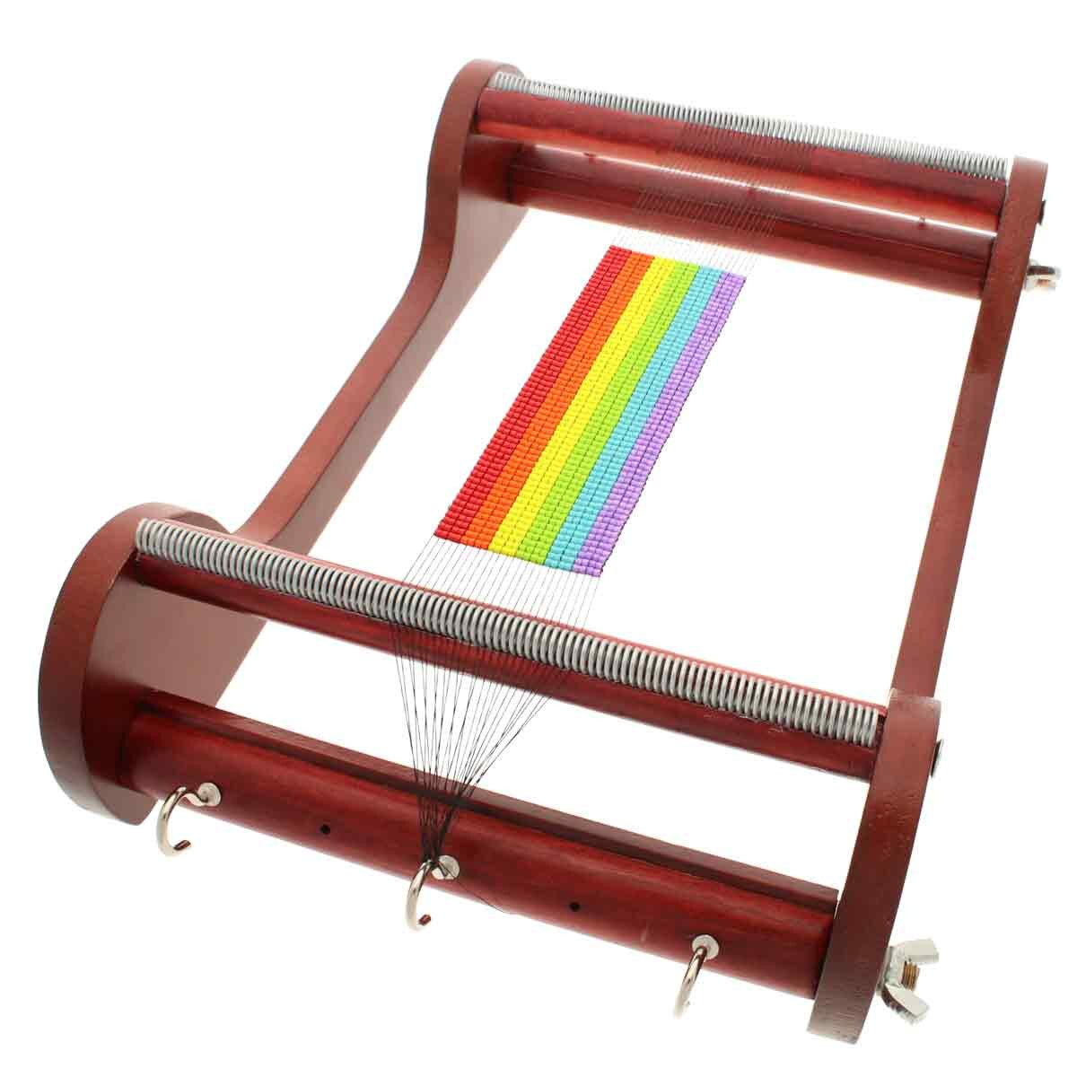 FI418-BLW8: Bead Loom - 7x11x3 Inches - Wood