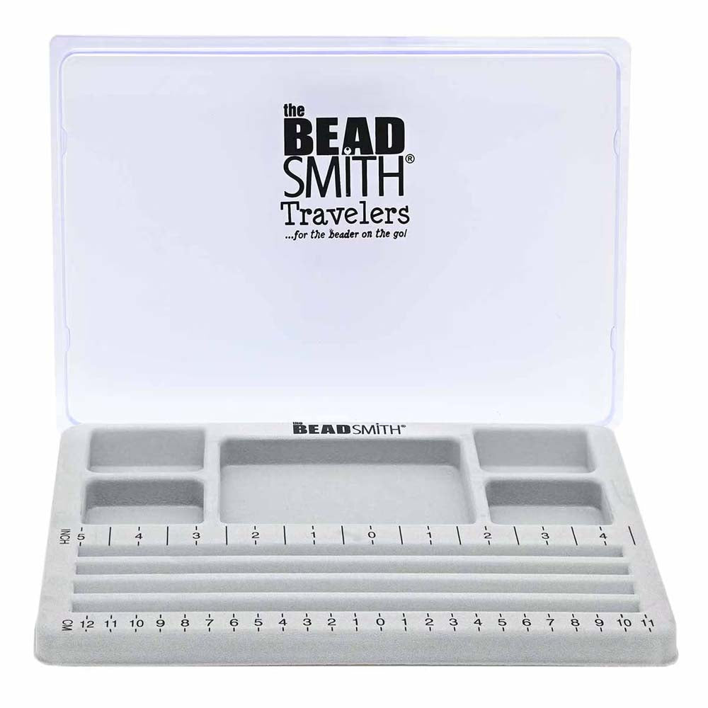 FI476: Beadsmith Layout Board With Cover 7.75x11.2 1 Each
